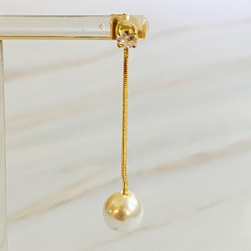 Aretes Gota de Perla