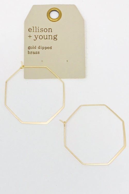 Aretes Octagon Chic